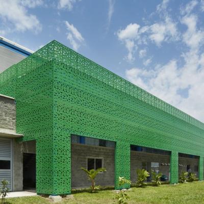 China Modern Aluminum Facade Panels Cassette Aluminum Cladding Aluminum Exterior Wall Panels for sale