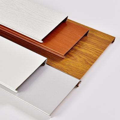 China Artistic Aluminum Ceiling Tile Metal Strip Ceilings Linear Strip Ceiling Decoration for sale