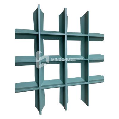 China Artistic Good Demonstration Pyramid Aluminum Cell Ceiling Open Cell Ceilings Cell Ceiling for sale