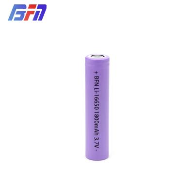 China Toys factory price hot selling lithium ion battery cell 16650 1800mAh 3.7V for massage gun for sale