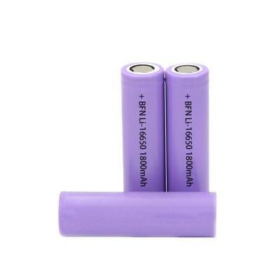 China Toys 3.6V 2500mAh Lithium Ion Battery 3.7V 1800mAh 16650 Rechargeable Battery 16650 Li-ion Batteries for sale