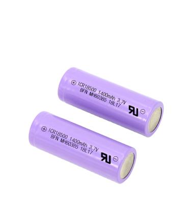 China Toys BFN 3C 18500 Li-ion Battery 1400mAh 3.6V/3.7V Medical Equipment Battery for sale