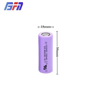 China Chinese Scanner Dispensers 18500 1400mAh/1500mAh/1600mAh 3.7V Lithium Battery Cell for sale