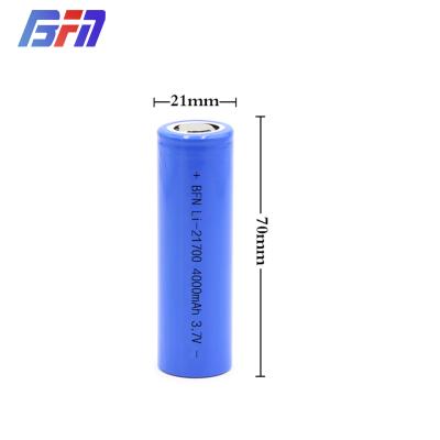 China Machine- The Best Price High Capacity 3.7V 21700 Lithium 4000mah Electric Bike Battery for sale