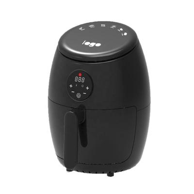 China Hotel Hot 2L Digital Electric Air Fryer Touch Control Oil Free Maker With LED Display for sale