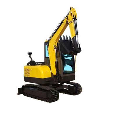 China Excavadoras Escavator 4 Ton Mini Crawler Excavator Hydraulic Digger Mini Excavator With Cabin for sale