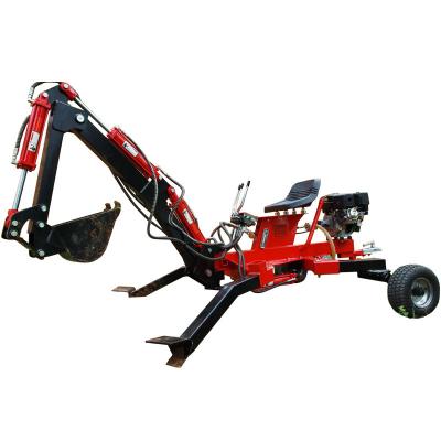 China Smallest Farms Two Wheel Mini Excavator With Free Bucket For Farm Orchard Use for sale