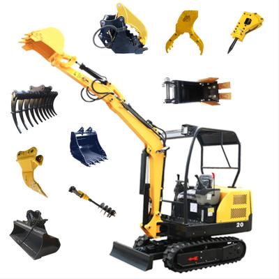 China Excavadoras Escavator Mini Excavator 2t Power Weight 490 Diesel Engine Micro Digger Small Excavator For Sale for sale