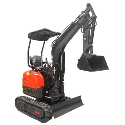 China Retail Chinese Excavator Best Selling Full Pilot Control System Crawler Track Hydraulic Small Mini Excavator For Sale for sale