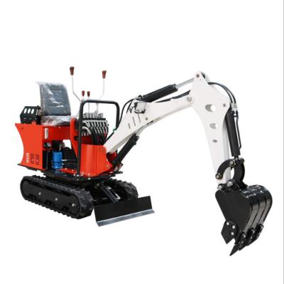 China Factory hot sale farm/household mini digger 0.8ton 1ton 2ton with rubber track mini digger for sale