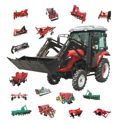 China Farms 12hp 15hp 18hp cheap tractor 7-200 horsepower agriculture tractors 4x4 farm tractor for sale with auxiliary equipment for sale