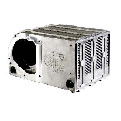 China 50KW Aluminum Heat Exchanger Body Housing Part Sand Gravity Low Pressure Casting CNC Machining AlSi10Mg EN AC43000 0.5 Ton / 1 Ton Central Ton Cast Iron for sale