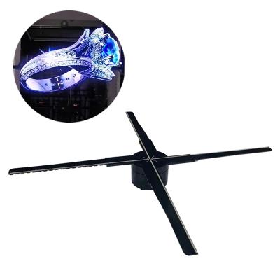 China New 3d hologram indoor display holographic projector virtual led fan pyramid advertising machine hologra for sale