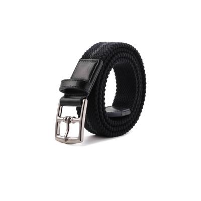 China Comfortable classic all leather men's belt elastic men's strap belt alloy buckle can be customized wholesale belt for sale