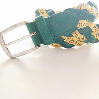 China Modern Fashionable Full Grain Cowhide Comfortable Hot Sale Casual Style Braided Leather Belt With Pin Alloy Buckle for sale