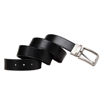 China Trend Comfortable Fashion Design Manufacturer Men's Business Belt With Metal Buckle PU Belt Belts For Men for sale