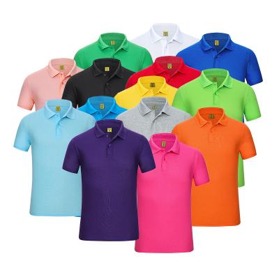 China TC Lapel Short Sleeve Polo Shirt Custom Logo Mobile QUICK DRY Work Clothes Team Polo Shirt Embroidery Your Own Company Logo for sale