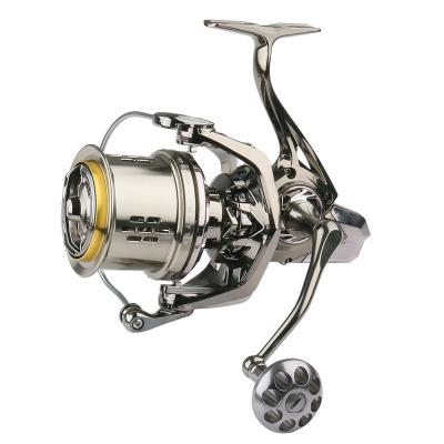 China LEFT HAND Lurekiller Saltist 8000 - 12000 Metal Full Saltwater Fishing Reel Spinning Building Reel for sale