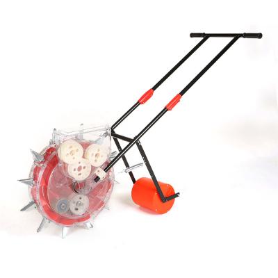 China Home Use Multifunctional Corn Soybean Peanut Precision Disc Hand Push Seeder for sale