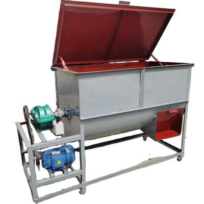 China Horizontal Animal Feed Grinder 200kg 300kg 400kg 500kg 1000kg 1500kg 2000kg Capacity Feed Mixer Mixing Machine for sale