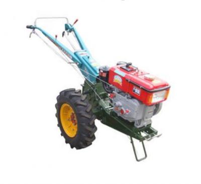 China Farms Equipment Two Wheel Walking Tractor Handheld Walk Behind Tractor With Power Tiller For Cultivator for sale