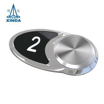 China Competitive Elevator Button Elevator Panel Spare Parts Electric Elevator Push Button for sale