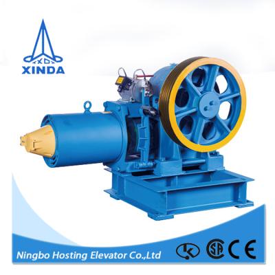 China High torque low RPM speed vvf drive lift door motor electric traction machine 630kg for electric motor with reducer for sale