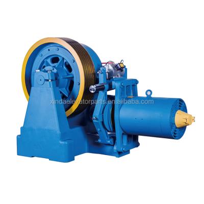 China Elevator Geared Traction Machine YJ336 Series Elevator Spare Parts 2000~5000kg for sale