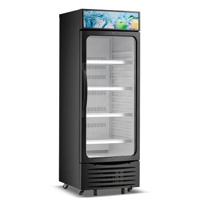 China High Quality Single-temperature 12v Refrigerator Freezer Showcase Freezer Upright Upright Display Refrigeration for sale