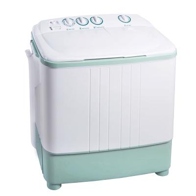 China Eco-friendly Portable Semi Automatic Twin Tub Washing Machine Household Cleaning Washing Machine for sale