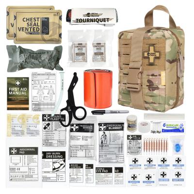 China Tourniquet Tactical Pouch Kit IFAK Pocket Tactical Kit Set Medical Outdoor Survival First Aid Canvas/Nylon Rhino Rescue Trauma Trauma for sale