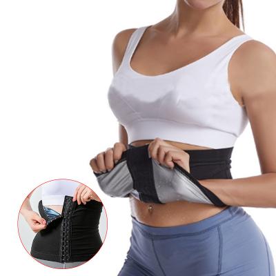 China Viable Women's Sweaty Belt Training Breasted Closure Belt Fitness Sweating Women WaistTrainer Ladies Gaiters Corset for sale