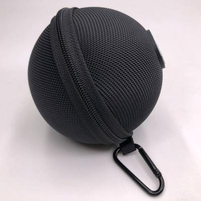 China Fashion Design Portable Round Ball Shape EVA Hard Carrying Case With Carabiner For Nintendo Switch Pokeball Plus Controller for sale