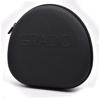 China Protector For Headphone Scratch Resistant Hard Shell Foam Molded Zipper Box EVA Box For Headphone Headset Wireless Studio Bag Carrying Box for sale