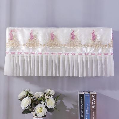 China Home High quality air conditioner dust cover washing Lace fabric decoration Start up without taking anti direct blowing for sale