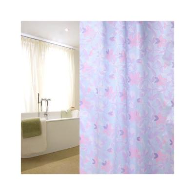 China Sustainable Fashion Custom Printed Shower Curtain Peva Shower Curtain for sale