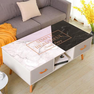 China Factory Wholesale PVC Print Tea Table Covers Waterproof For Birthday Home Sense Garden Soft Crystal Table Cover Waterproof No Shrink for sale