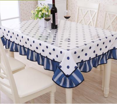 China Low Price Waterproof Tablecloth Wholesale PVC Rolls Tablecloth PVC Heat Resistant and Waterproof Waterproof Good Adhesion for sale