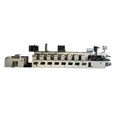 China Factory Unit Type Roll To Roll Digital Self Adhesive Plastic Sticker Label Flexo Printing Machine for sale