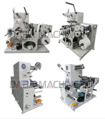 China Blank Garment Stores Paper / Film Label Rotary Die-Cutter With Slot for sale