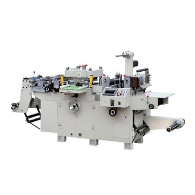 China Hotels Automatic Paper Label Die Cutting Machine With Hot Stamping for sale