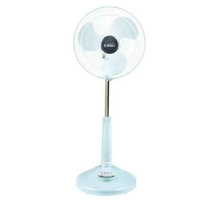 China AC Fan 16 Inch Solar Rechargeable AC DC Fan With Emergency Light for sale