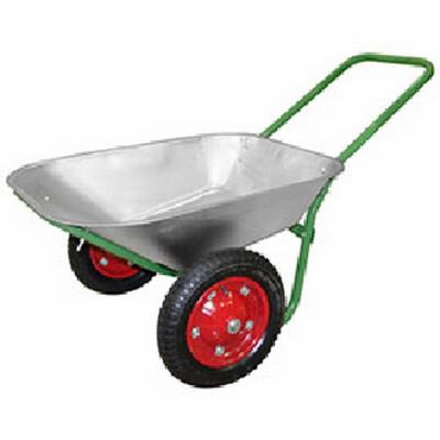 China Metal Double Wheel Wheelbarrow WB4207 for sale