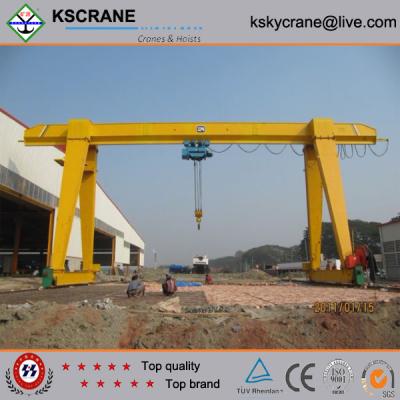 China ISO Standard Electric Hoist Single Beam Gantry Crane for sale