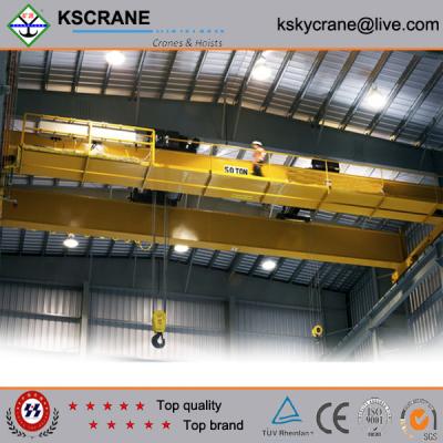 China Heavy Duty Electric Industrial Double Beams Bridge Crane for sale