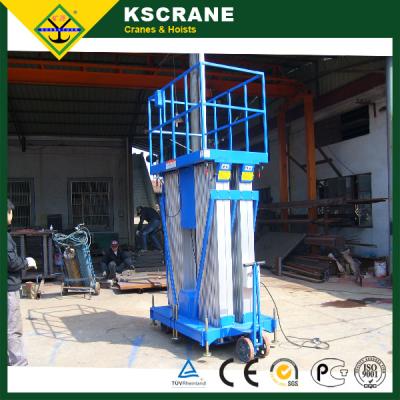 China 2016 High Quality Cylinder Type Lift For Sale，Dual Mast Work Platform for sale