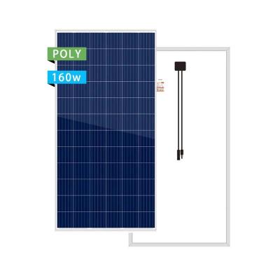 China Solar Power System Solar Panel Price 100w,110w,120w,130w,140w,150w,160w Photovoltaic PV Panels Half Cell Mono Modules Kit Solar System For Home for sale