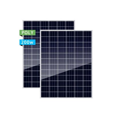 China Solar Power System Solar panel sales 200 watt solar photovoltaic panels wholesale polycrystalline solar panels for sale