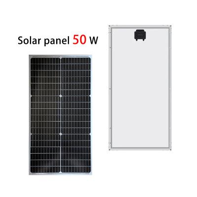 China Solar Power System Solar panel 50w 60W 70W 80W 90W 100W The latest solar module home charging solar panel for sale