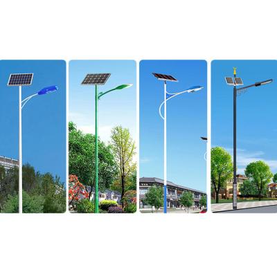 China ROAD Outdoor road garden solar LED street light 30w 60w 90w 120w 150w IP67 waterproof solar street light with poles for sale